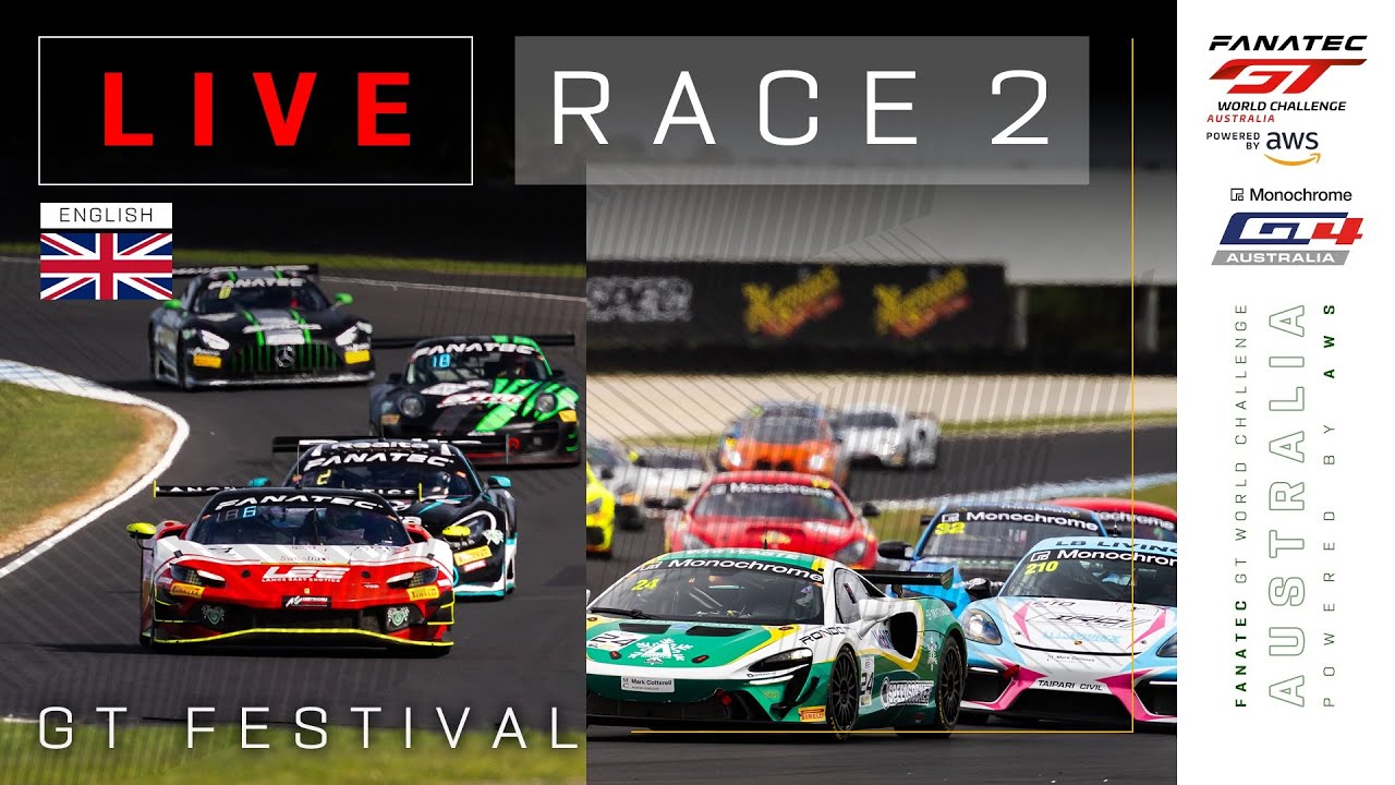 LIVE | Race 2 | SRO GT Festival at Phillip Island Australia 2024