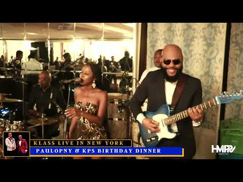 Klass live - Let's make it work (live) in New York @KPS & PAULOPNY BIRTHDAY DINNER