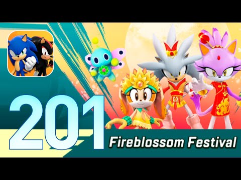 Sonic Forces: Gameplay Walkthrough Part 201 - Fireblossom Festival! (iOS, Android)