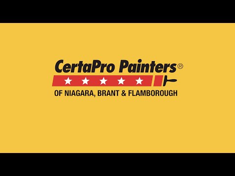 CertaPro Painters of The Grand & Niagara video.