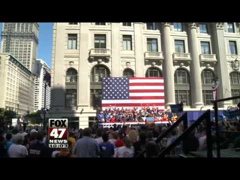 Vice President Biden Speaks To Labor Unions In Detroit