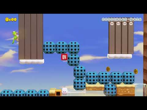 Super Mario Maker 2 | Cat Obstacle Course 2 (Advanced) | by Me
