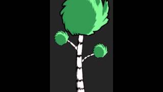 First animation for the new light wood tree/ birch/ poplar