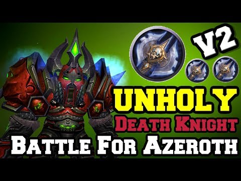 Unholy Death Knight BfA Beta Changes | Talents & Rotation | World of Warcraft Battle for Azeroth