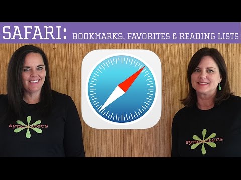 iPhone / iPad Safari - Bookmarks, Favorites and Reading Lists Video