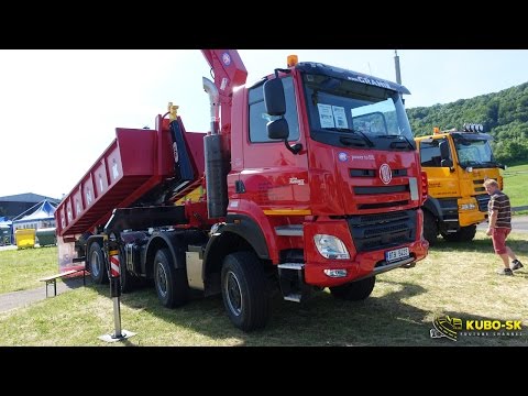 New TATRA Phoenix Euro 6 with hook lift - truck walkaround