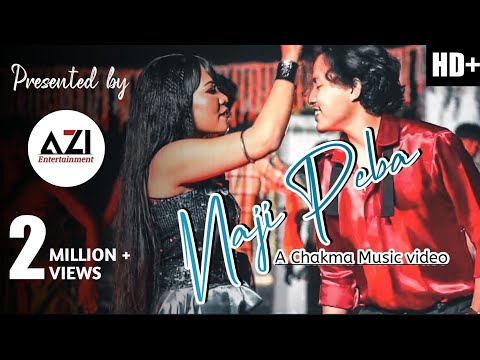 NAJI PEBA-(Chakma Official Music Video) 2022 || AZI ENTERTAINMENT || Klinton & Puja