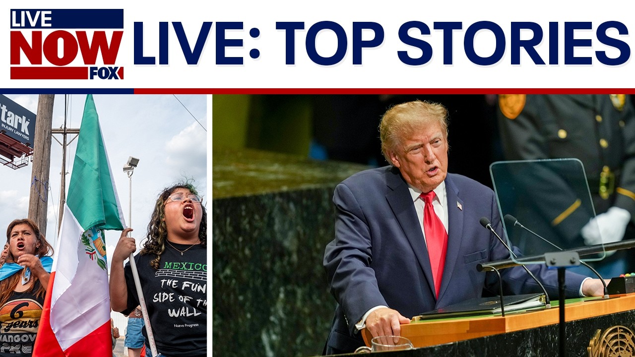 LIVE STREAM: President Trump at the United Nations General Assembly, top stories and headlines