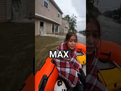 🐶MAX was stuck inside the house, with water everywhere.., I rush to save him💔🙀