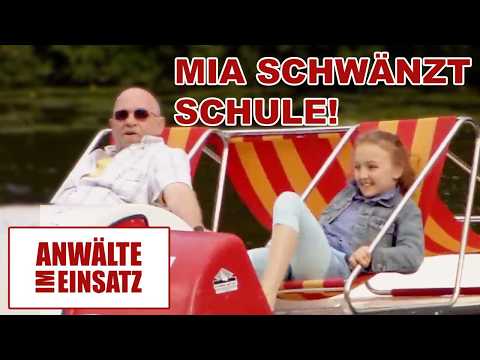 Boot fahren statt Schule! Opa lässt Enkelin schwänzen!  |1/2| Anwälte im Einsatz | SAT.1