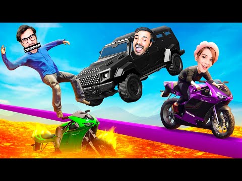 NON CADERE NELLA LAVA NELLA GARA TUTTI CONTRO TUTTI! - Gta 5