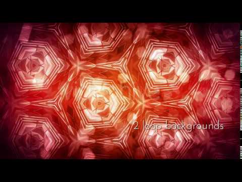 Holiday Kaleidoscope Pattern Motion Graphics