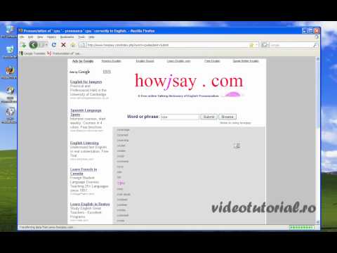 cum traducem si cum pronuntam corect din si in limba engleza