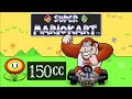 Super Mario Kart SNES Part 70 150cc Flower Cup Donkey Kong Jr スーパーマリオカート