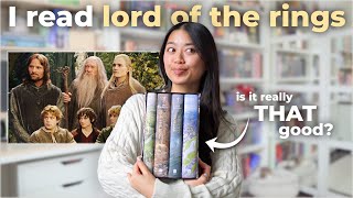 I read the most influential fantasy series of all time (Lord of the Rings vlog) 📚🧝🏻♀️
