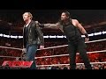 Roman Reigns Vs Seth Rollins Raw 20 Juni 2016