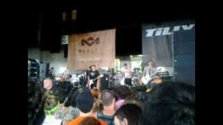 Senses Fail War Paint live at Warped Tour 7/13/2012
