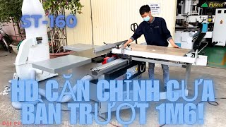Hướng dẫn sử dụng cưa bàn trượt mini Holztek ST-160.