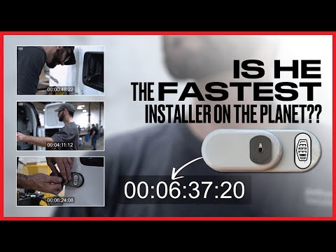 Installing the Legend Van Lock in Less Than 7 Minutes!!