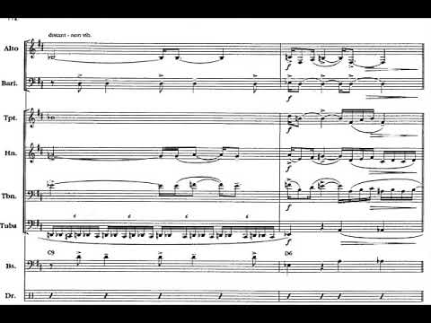 Miles Davis - Moon Dreams for Jazz Ensemble (1957) [Score-Video]