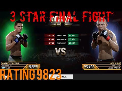 EA SPORTS UFC Mobile - 3 Star Final Fight: Anthony Pettis (H2H) Rating 9823 + Prize!