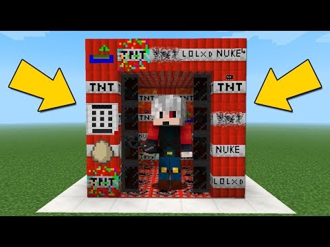 KORKUNÇ TNT ASANSÖRÜNÜ PATLATMAK - Minecraft