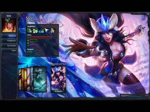 [SKIN SPOTLIGHT] Schneesturm Sivir (HD-German)