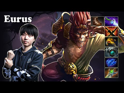 Eurus - Monkey King Safelane | Dota 2 7.30b Gameplay