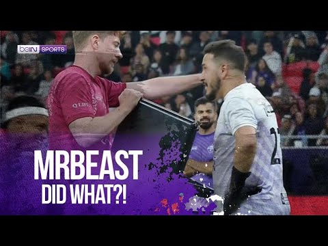 MrBeast Bribes the Goalkeeper at Match for Hope 2026 | beIN SPORTS USA