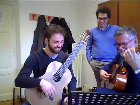 Lezioni di chitarra | Master Musica Contemporanea | Arturo Tallini e Giordano Passini