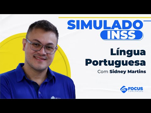 Simulado INSS - Língua Portuguesa com Sidney Martins