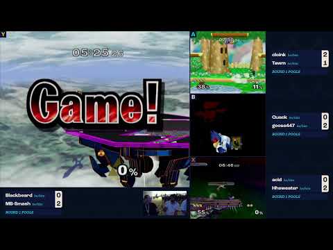 Riptide 2025 Side Stream - Melee Round 1 Pools (1/5)