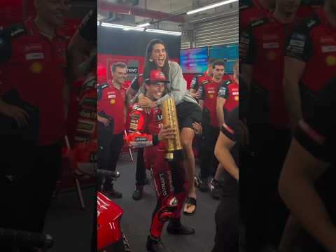 KOK TERHARU BANGET YA 😭 MARC MARQUEZ MENANG DI QATAR ❤️‍🔥 #marcmarquez #motogp