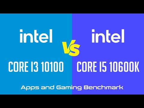 Intel Core i3 10100 vs Intel Core i5 10600K - Apps & Gaming Benchmark (RTX 3090)