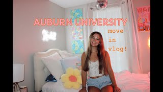 Auburn Move-In Vlog + College Dorm Tour! - Kendall Lance