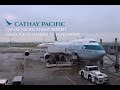Cathay Pacific CX543 Tokyo Haneda to Hong Kong Last CX Boeing 747-400 Commercial Flight Report