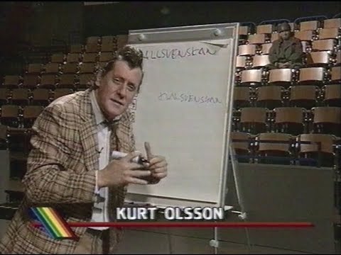 Kurt Olsson Förklarar Fotbollsallsvenskan (SVT 1991)