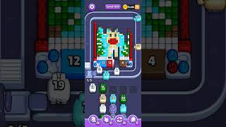 Pixel Flow — hard level 1210 (deer, Rudolph)