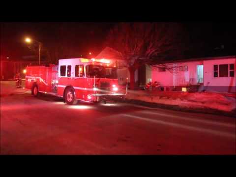 Fire on Vinnicombe St; Wednesday, Feb 1, 2017