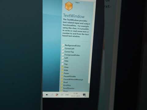Smallbasic Textwindow