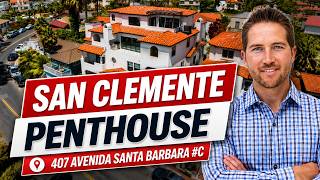 Ocean View Penthouse Near San Clemente Pier | Luxury Condo Tour