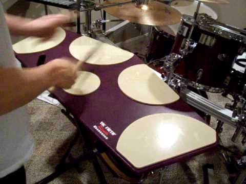 Vic Firth Heavy Hitter Purple Tenor Quadropad SMALL image 15