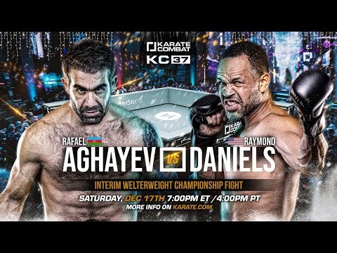 INSANE KARATE FIGHT: Rafael Aghayev VS Raymond Daniels - Who Will Win?