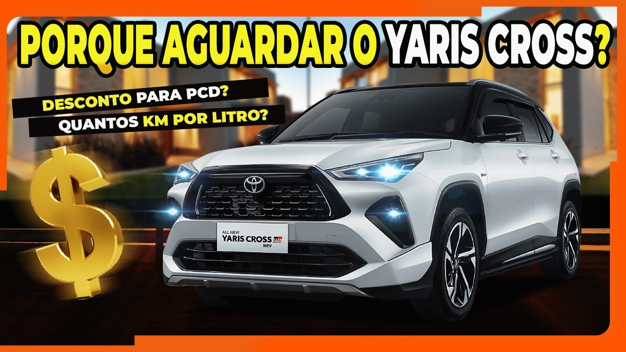 🔥SUV NACIONAL DA TOYOTA: O NOVO YARIS CROSS 2025 é um dos LANÇAMENTOS MAIS AGUARDADOS DA MARCA!