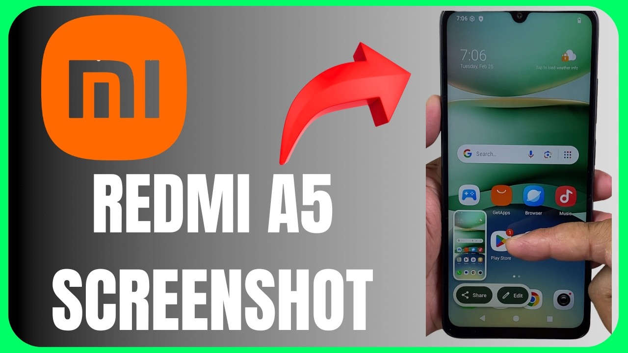 Redmi A5 Screenshot Trick 😱 Must Know!
