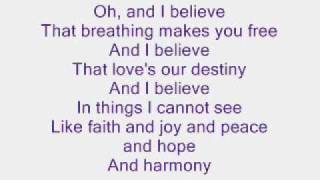 Elliott Yamin -  Believe [lyrics]