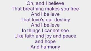 Elliott Yamin -  Believe [lyrics]