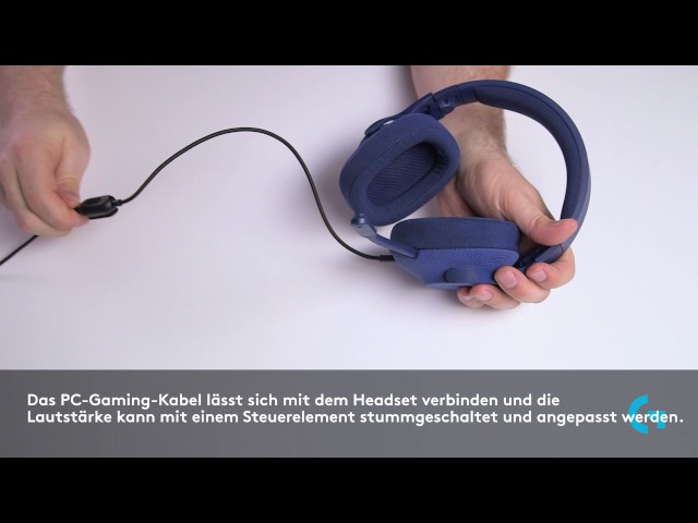 Video teaser voor Logitech G mit G433 7.1 Gaming-Headset - German