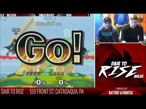 DtR 6 Melee Singles - BBM | Baltazar (Falcon, Ganondorf) vs. Skrai (Falco) - Round 1
