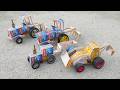 How To Make Matchbox Tractor At Home Diy Mini Tractor Mini Tractor Science Project